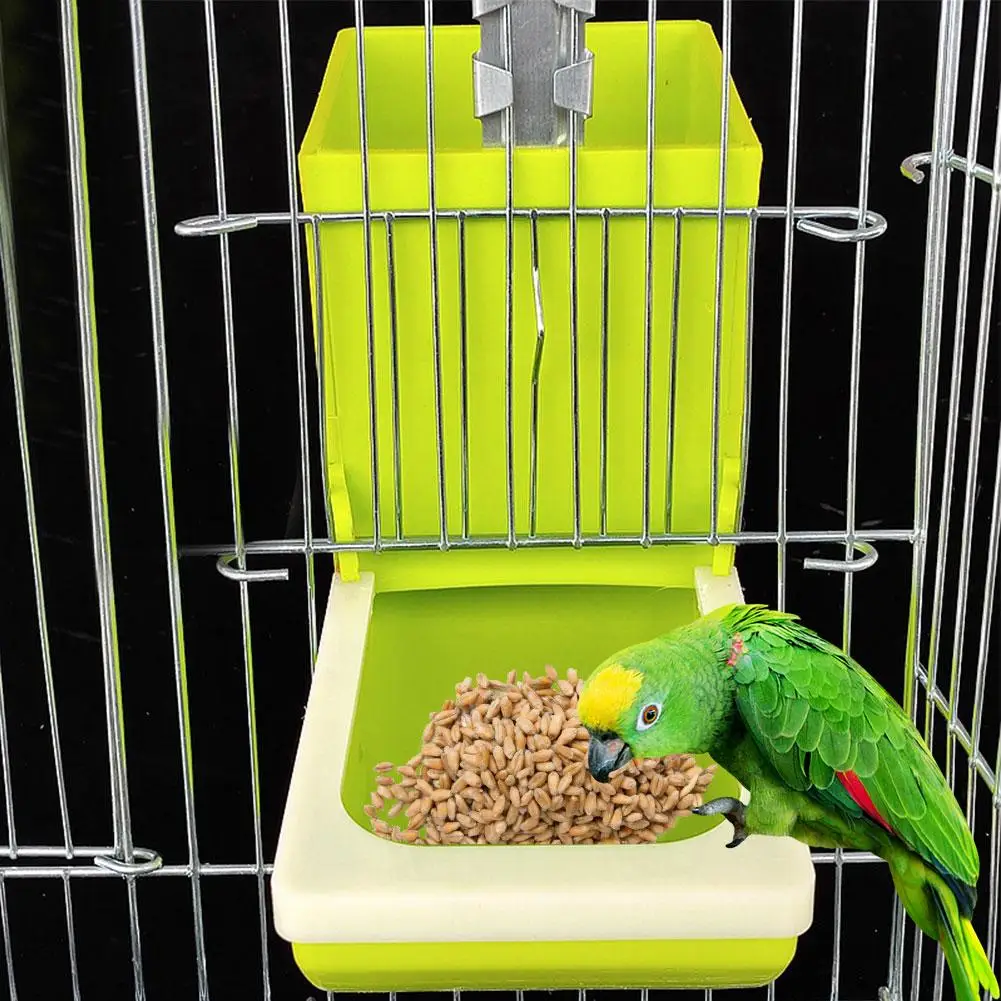 Durable Lightweight Seed Catcher Tray Birds Cage Hanging Foo