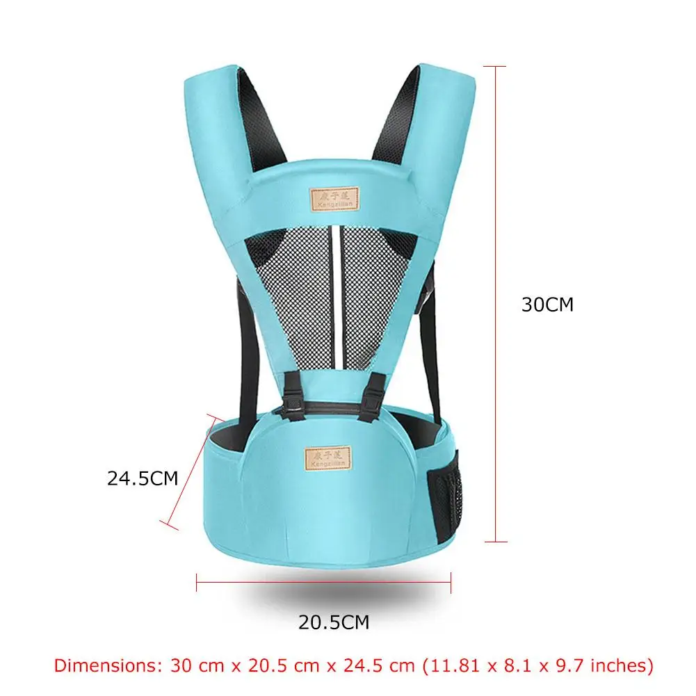 

Newborn Baby Kangaroo Carrier Soft Surface Process Lined with Polyester Breathable Toddler Sling Wrap Waist Stool Hipseat