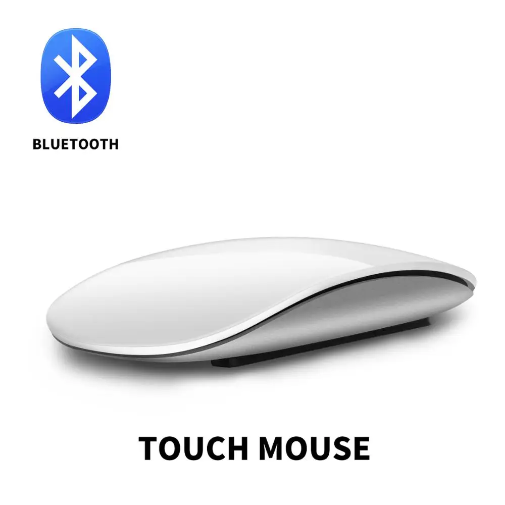 Zienstar-Touch Волшебная беспроводная мышь с Bluetooth ультра-тонкая портативная мини-мышь