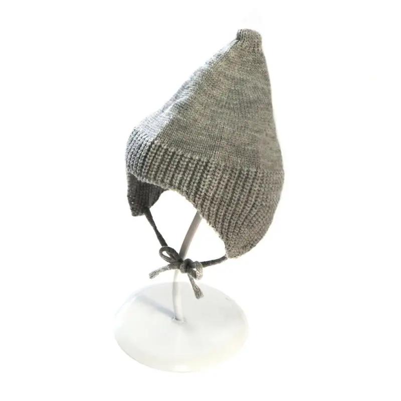 

Drop Ship. Baby Toddler Hat Winter Warm Cap Cotton Knitted Newborn Hats Infant Girls Bonnet