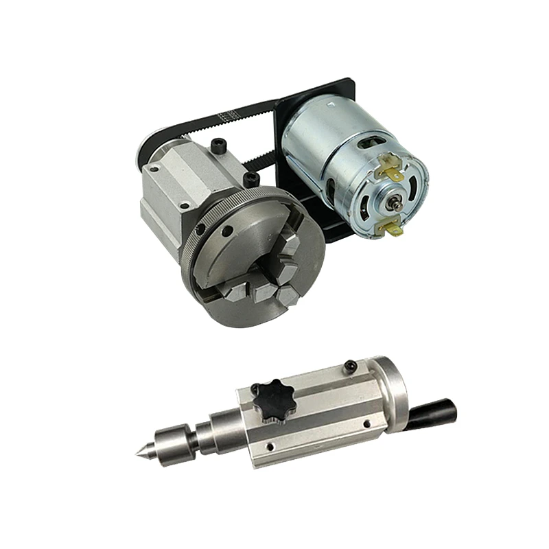 

775 DC motor Chuck 65mm Tailstock for DIY CNC Router Engraver Milling Machine