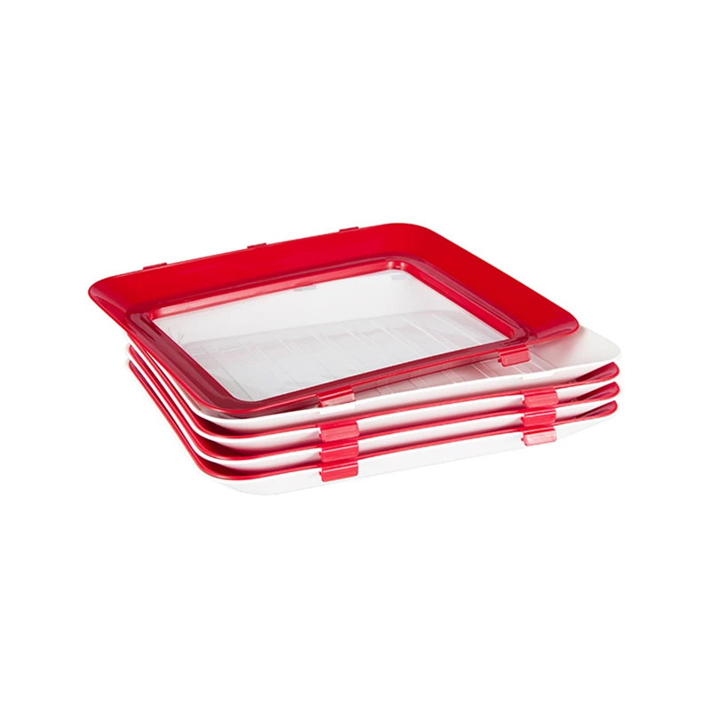 Умный поднос творческая пища сохранение лоток Кухонные принадлежности Мясо