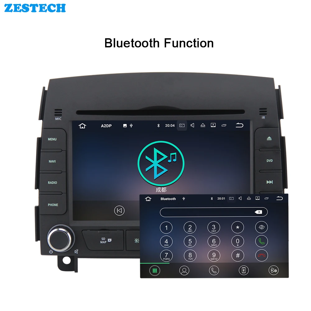 Android автомобильный dvd gps навигация для Hyundai sonata 2004-2008 с