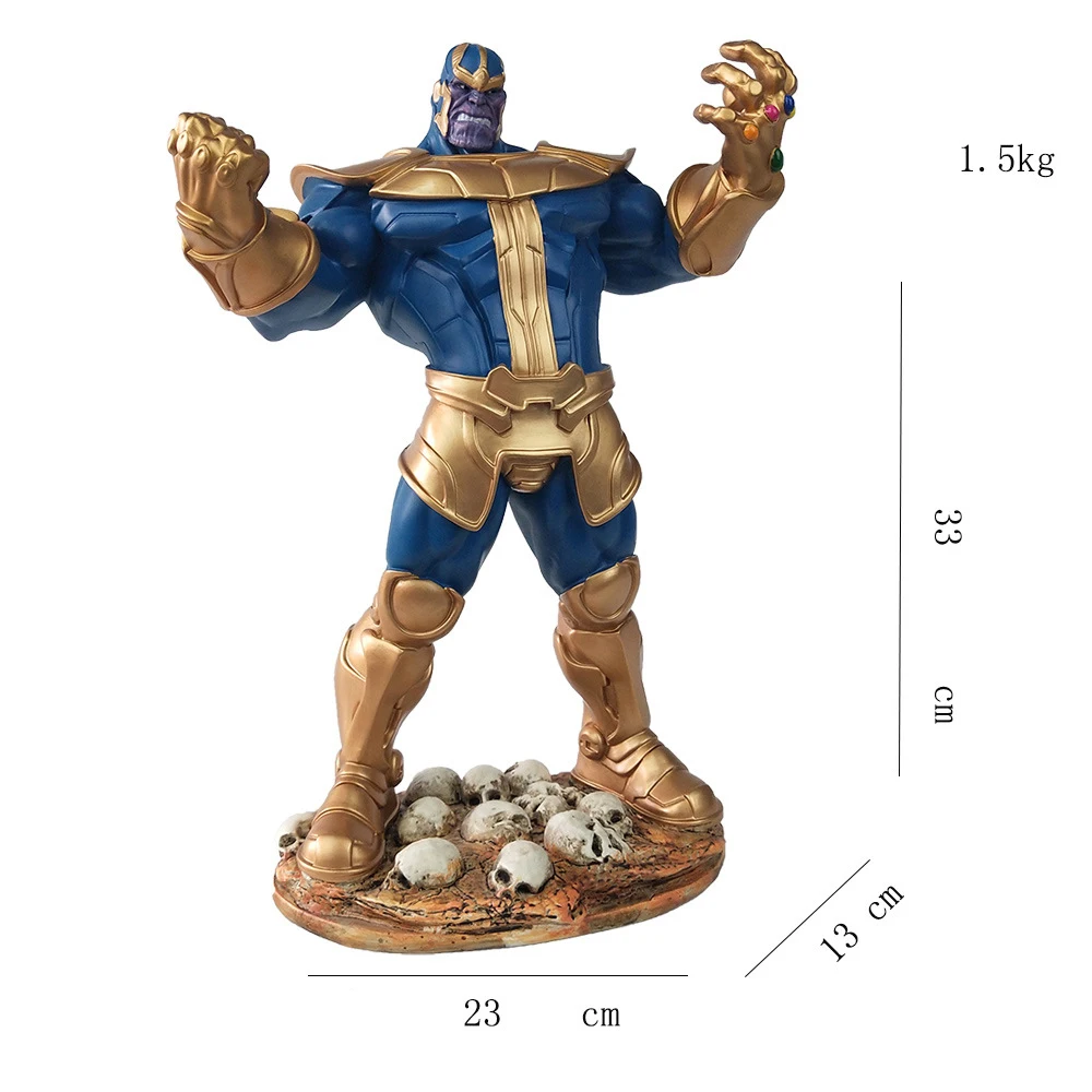 Набор персонажей мультфильма для гаража Thanos 1 5 кг 33 см * 13 23 | Дом и сад