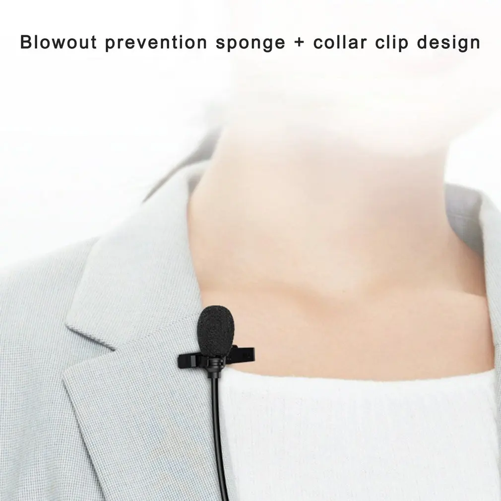 

Lavalier Lapel Wireless Microphone Recording Vlog For Youtube Live Interview for Ipad PC Android DSLR microphone