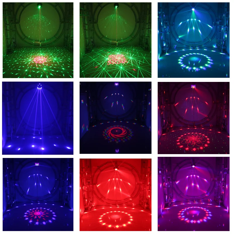 Светодиодный светильник magic disco ball УФ для dj лазерный сценический эффект ing