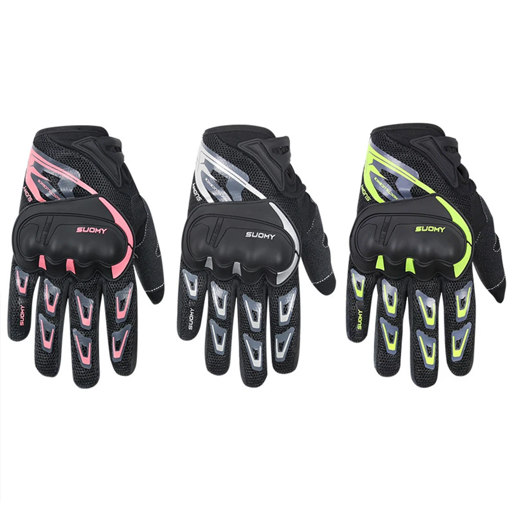 

2020 Motorcycle Glove Touchscreen Breathable Full Finger Motocross Off-Road Gloves Motorbike Riding Cycling Bike Bicycle Gloves