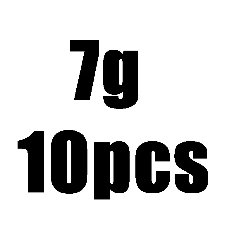 10 PSC/Lot New High Quality 1.5g/2g/3.5g/5g/7g/10g/14g/16g Lead Head Hook Jig Bait Fishing Hooks For Soft Lure Fishing Tackle - Цвет: 7g