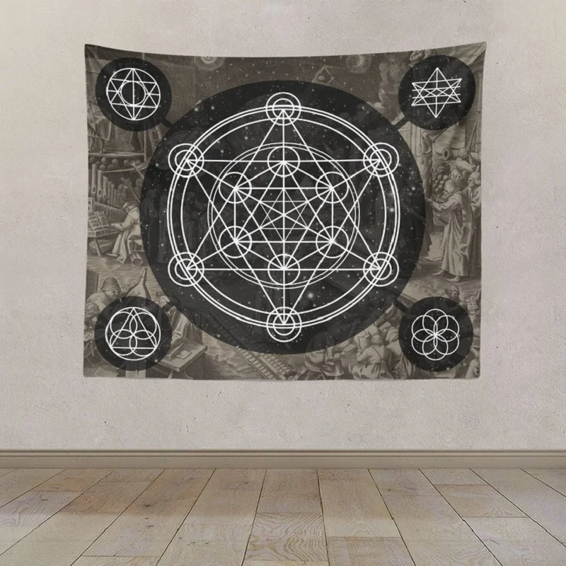 

Tapestry European And American Living Room Bedroom Home Decoration Cloth Background Wall Hanging