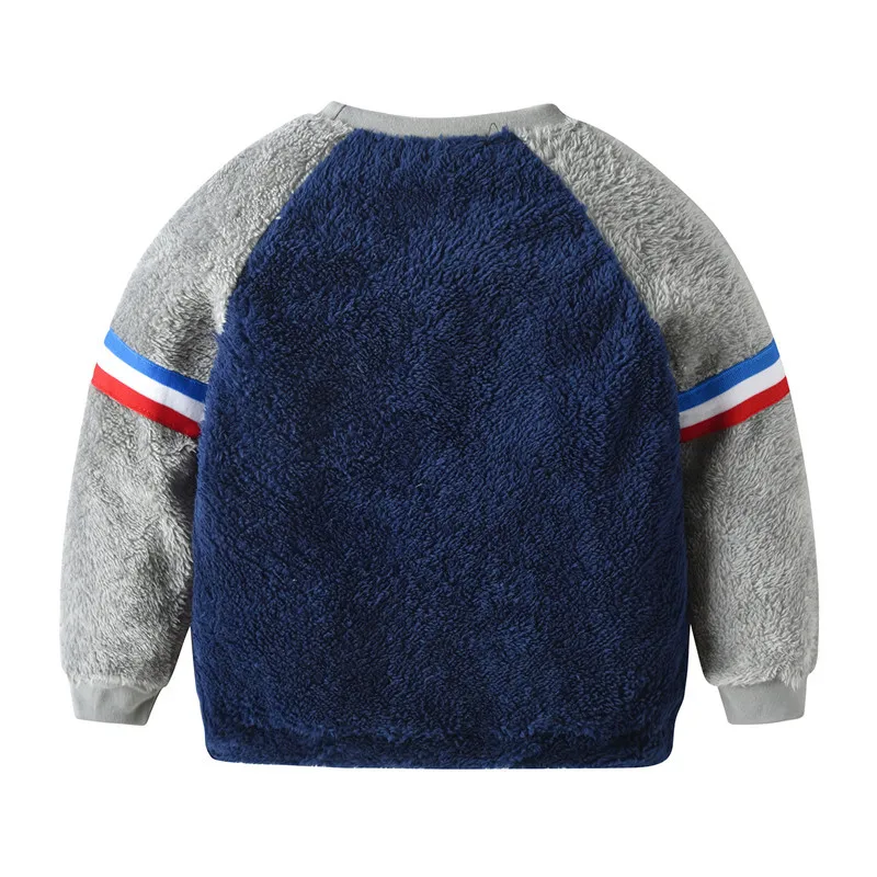 Топы с рисунком ракеты для маленьких мальчиков и девочек блузка длинными