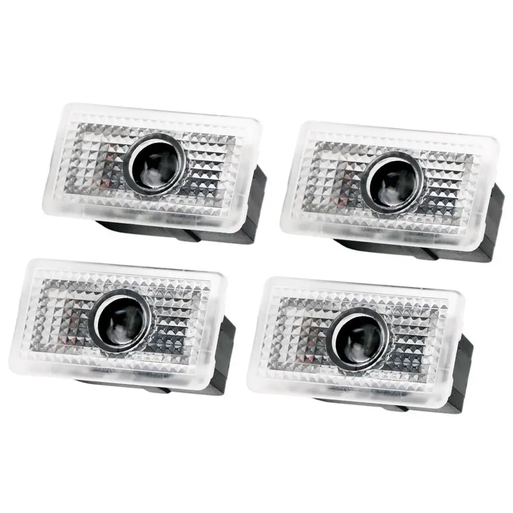 

4pcs Projection Lamp Car Welcome Lighting Upgraded Version Modified Atmosphere Lamp Excellent Spare Car Atmosphere Light
