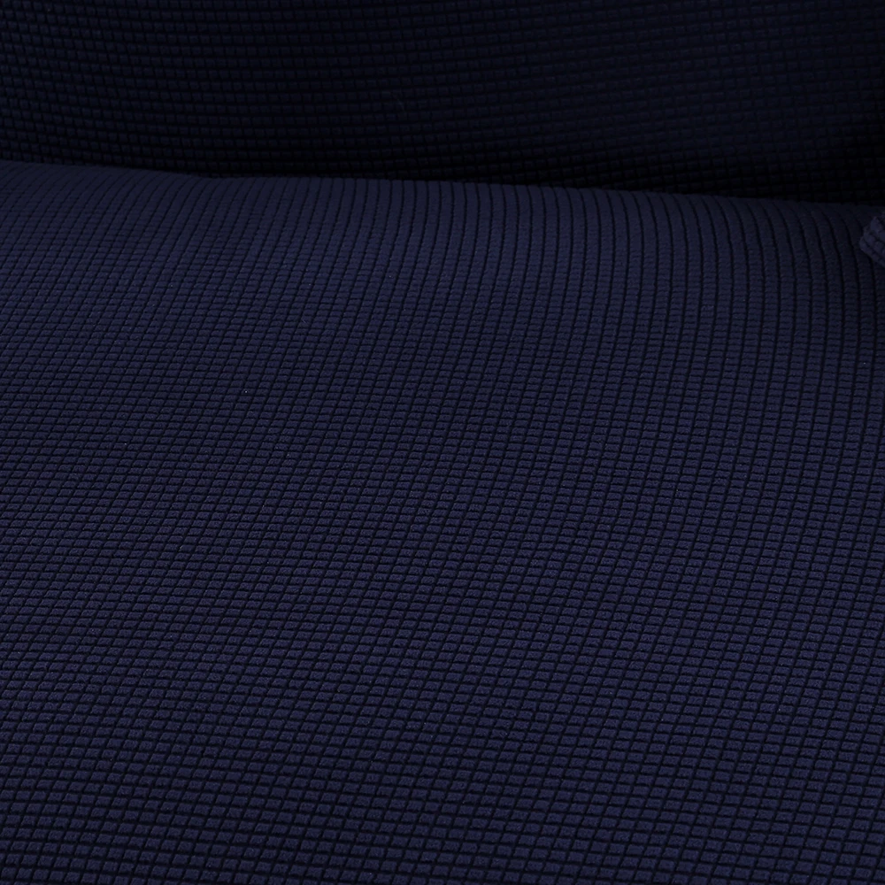 Однотонные Вязаные чехлы для угловых диванов гостиной эластичный чехол дивана