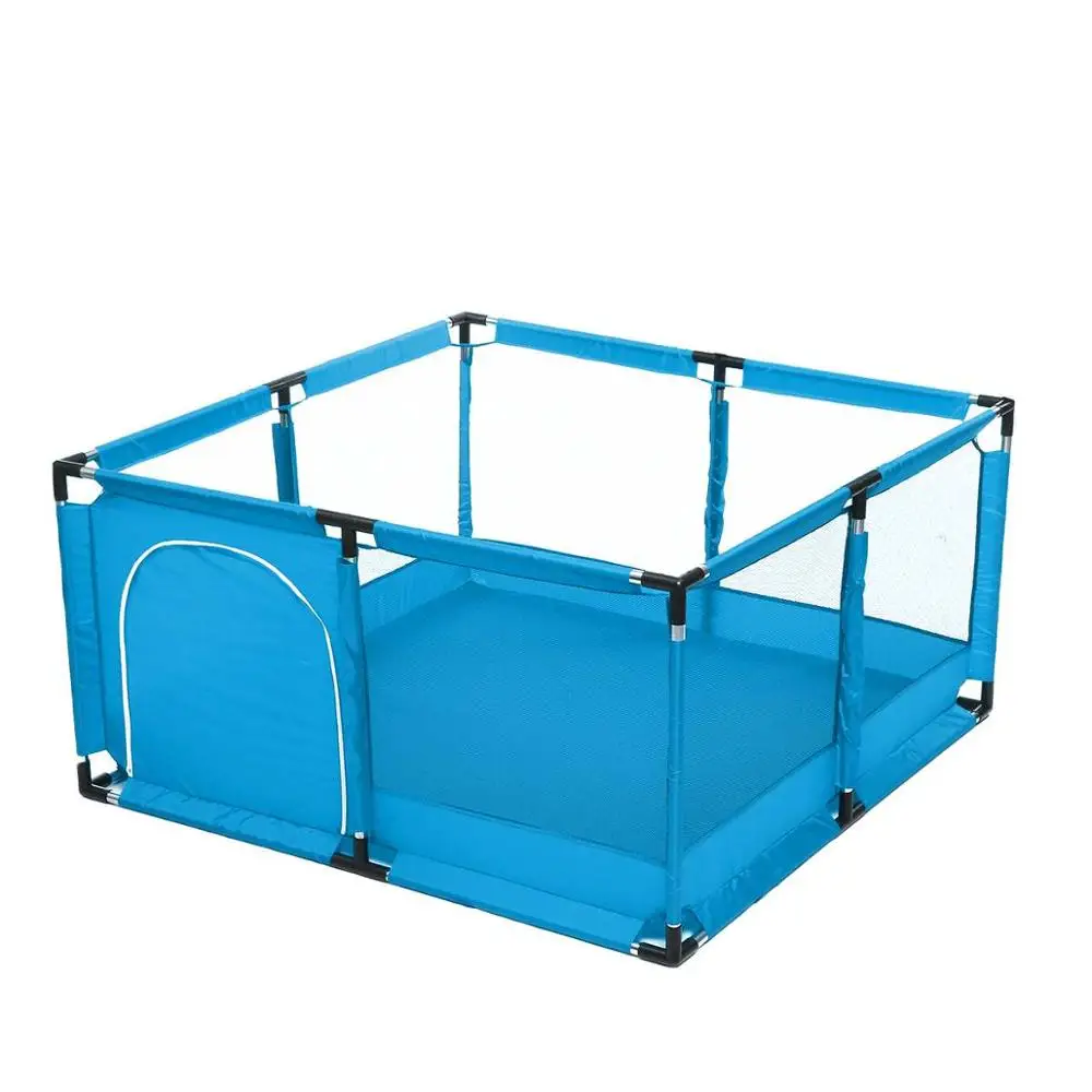 Sky Blue Bioby детский манеж для детей Бассейн шарики для новорожденных забор детский манеж для детского бассейна Детский Манеж Детский защитный барьер - Цвет: Sky Blue