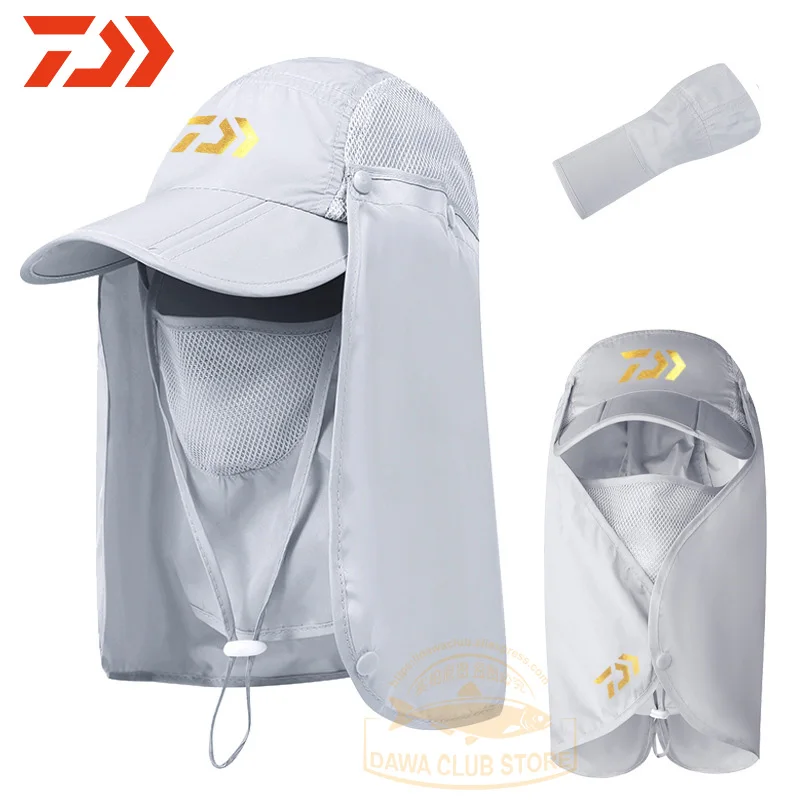 Маска Daiwa с защитой от ультрафиолета маска для лица и шеи солнца рыболовная Кепка