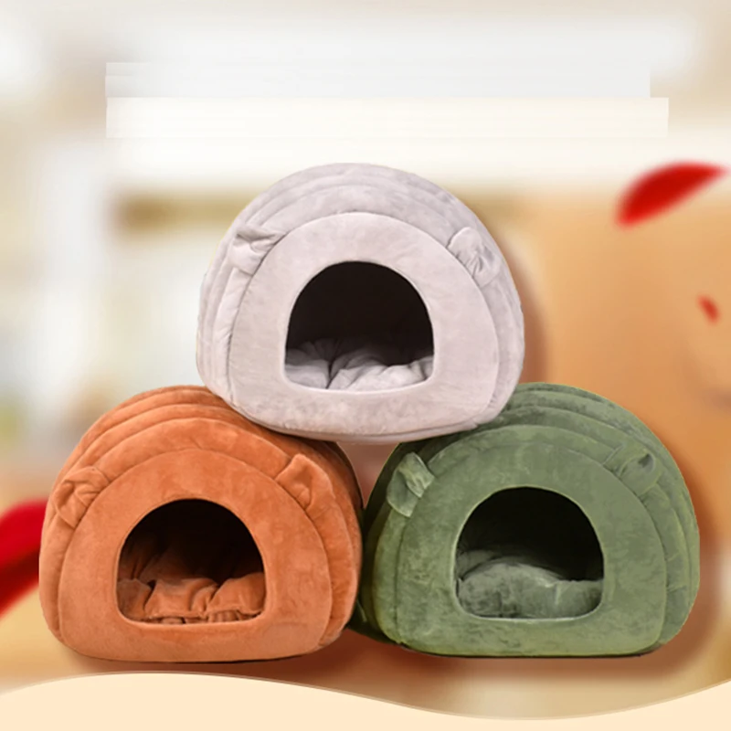 Детская кровать для собак и кошек домик коврик милая собачка подушка щенка