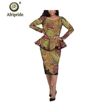 african clothing for women dashiki printed shirts ankara skirts 2 pieces set o neck long sleeve tops outfit afripride s1926033