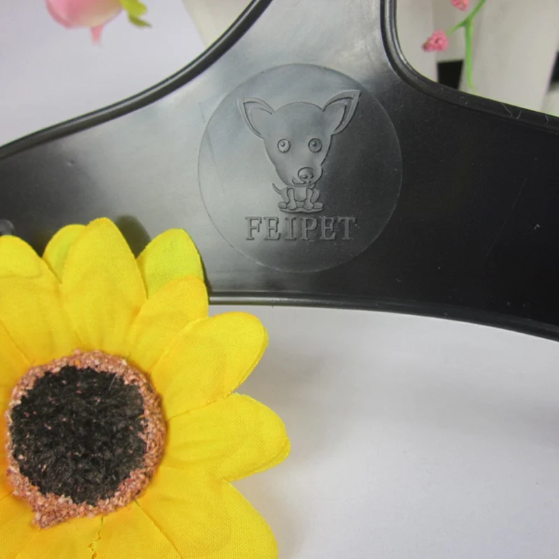 5 шт. вешалка для одежды щенков кошек товары собак практичные аксессуары Черная