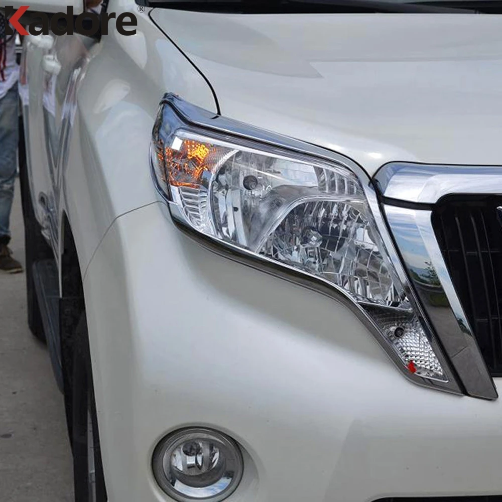 Для Toyota Land Cruiser Prado FJ150 FJ 150 2014 2015 2016 АБС хромированная Защитная панель для