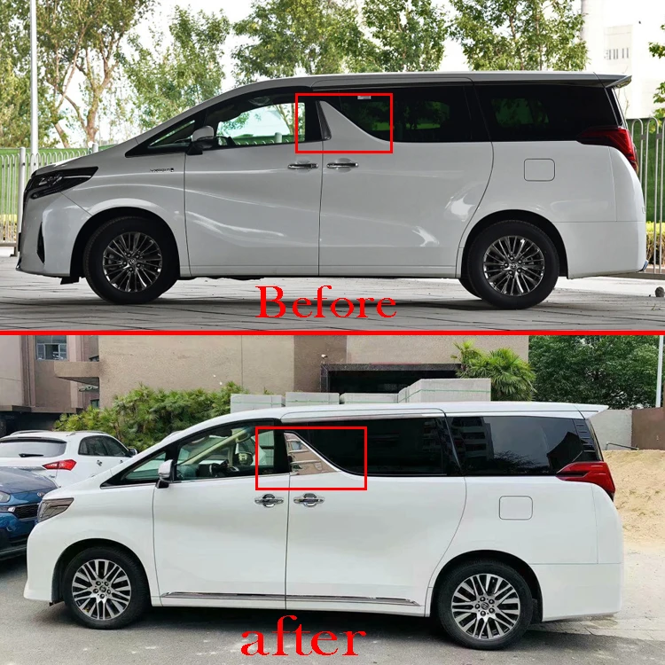 Автомобильные аксессуары для+ Toyota Sport Edition Alphard Vellfire AH30 автомобильные аксессуары B столб внешняя отделка окна