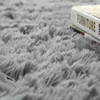 Супер мягкий Шелковый Ковер Крытый Современный ворсистый ковер шелковые Коврики Спальня Коврик для ковер для детской комнаты, Детский ковер для гостиной