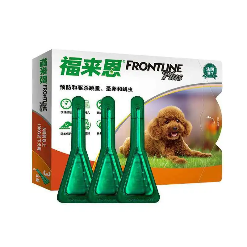 Frontline Plus для собак и кошек лечение блох клещей 3 шт.|Подгузники| |