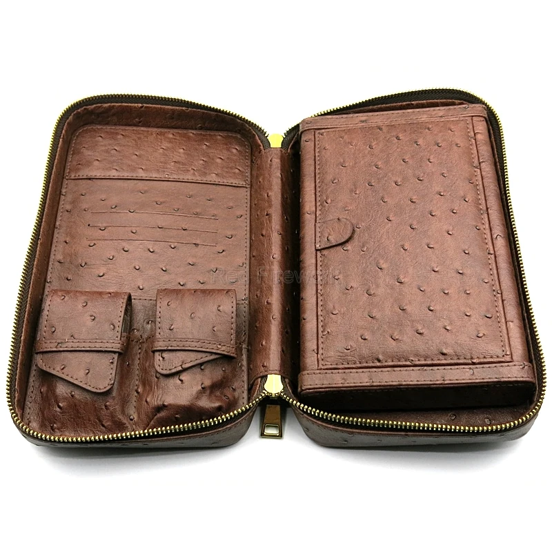 Cohiba элегантный хьюмидор Кедр Дерево путешествия 4 трубки Humidors гранулированный кожаный держатель портсигар чехол бизнес Humidor