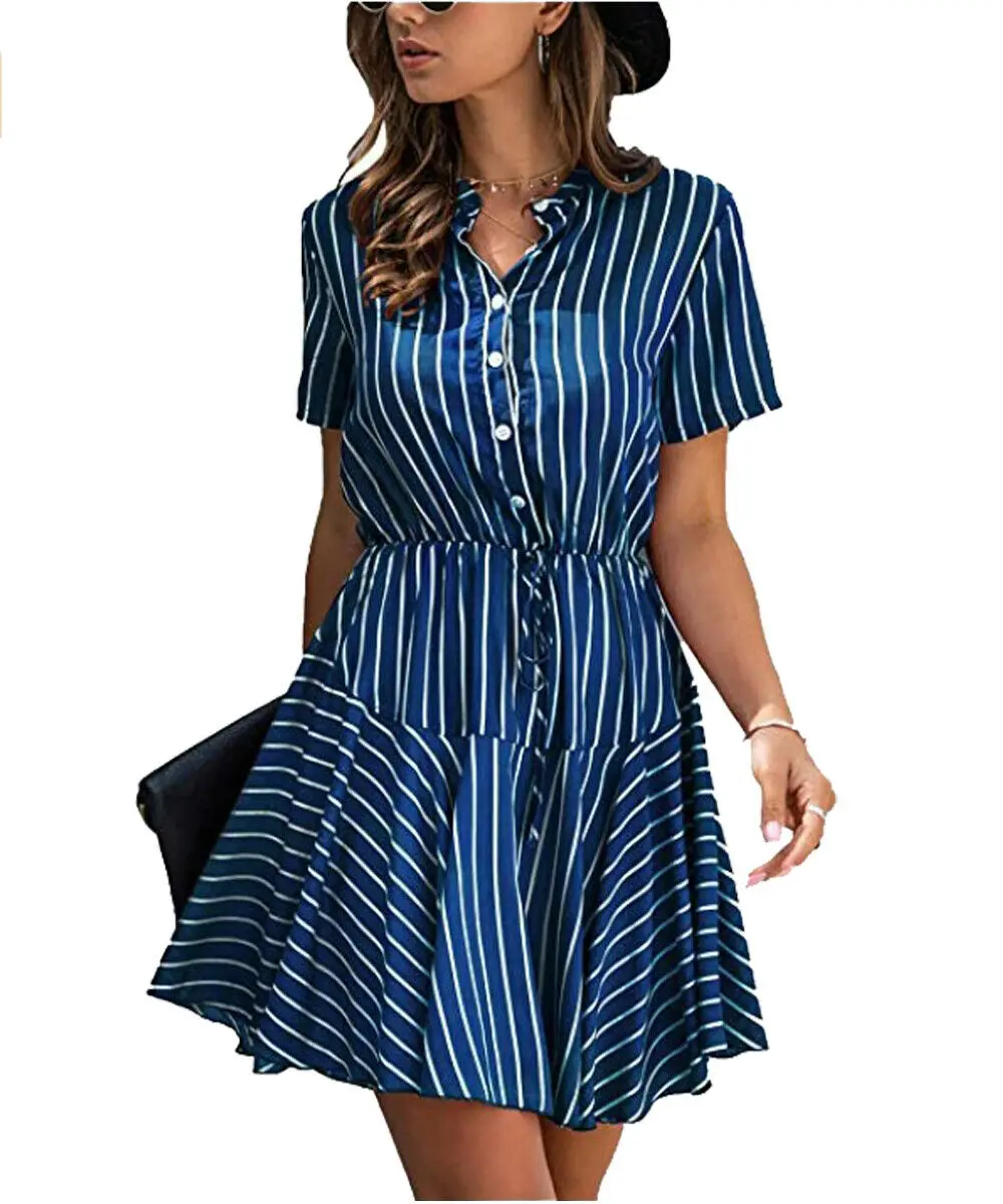 Сарафан женский в клетку с леопардовым принтом полоску | Женская одежда