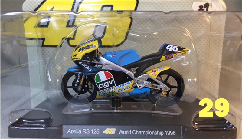 1:18 Apulia Yamaha Honda 11 см литье под давлением сплав мотоцикла статический дисплей модели автомобилей вентиляторы Favorit коллекция детей Рождественский подарок
