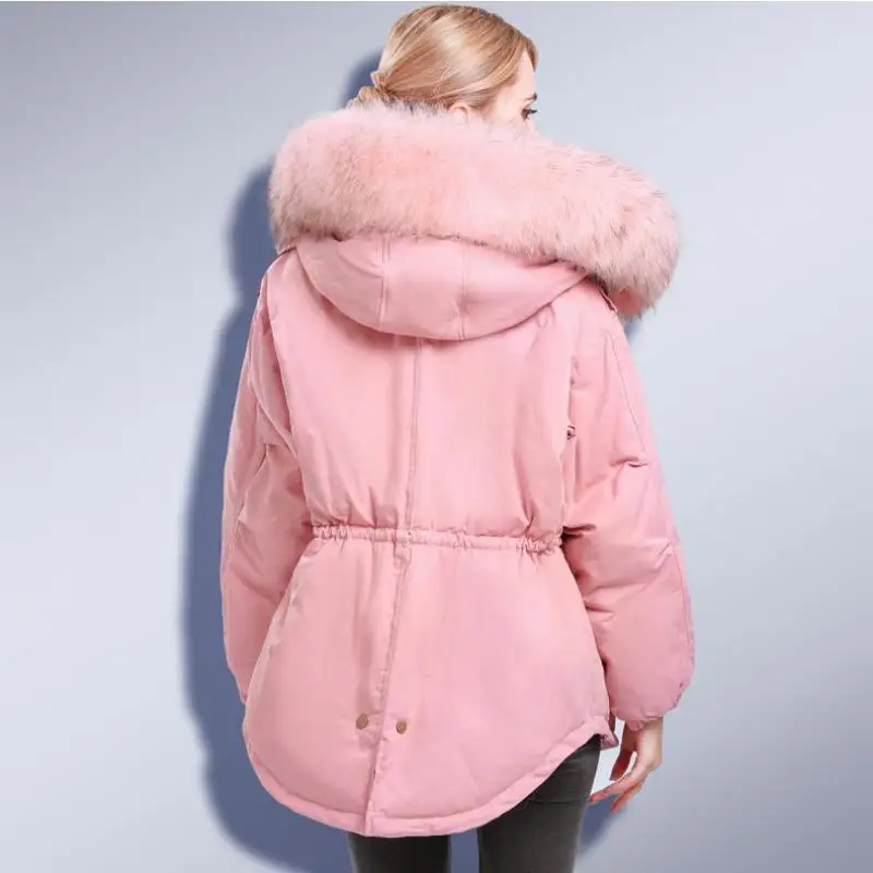 Зимняя теплая верхняя одежда Новинка 2019 года модные женские худи с капюшоном