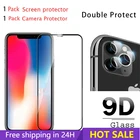 Защитное стекло для объектива камеры iPhone X, XR, XS, 9D, 11, 12 Pro Max, Mini, 7, 8, 6, 6S Plus