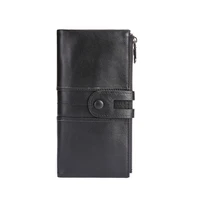 vintage leather ladies wallet fashion mobile phone change clutch