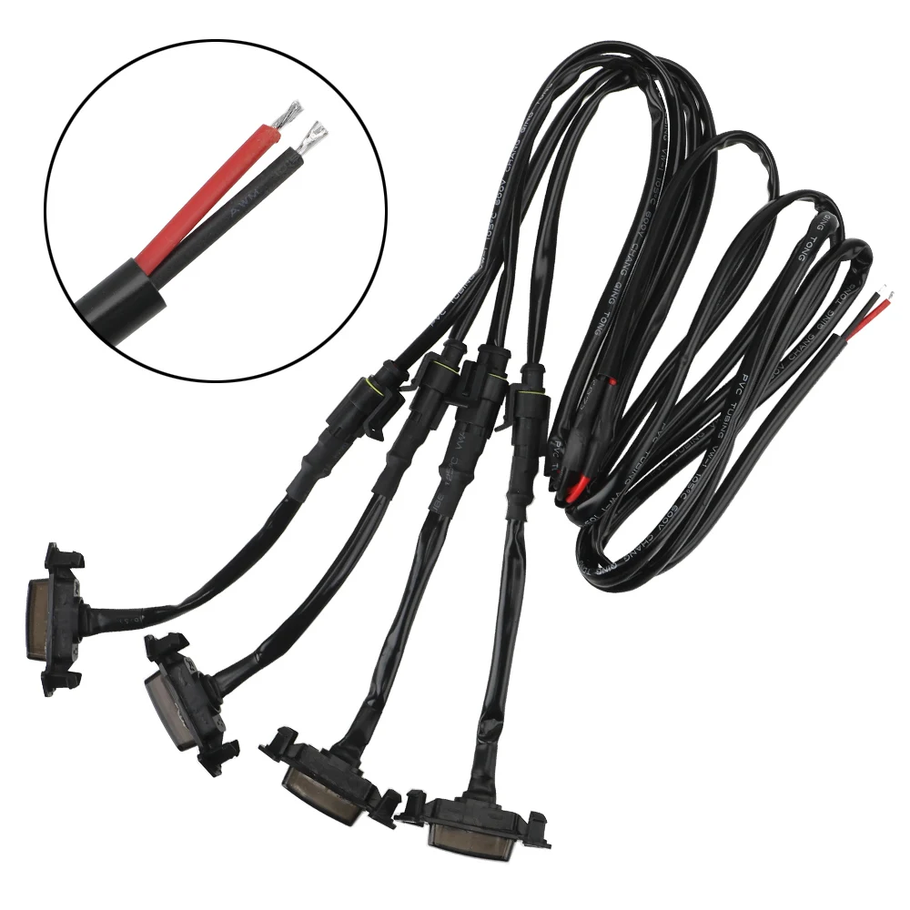 Автомобильные светодиодсветодиодный передние противотуманные фары 12 В маячок