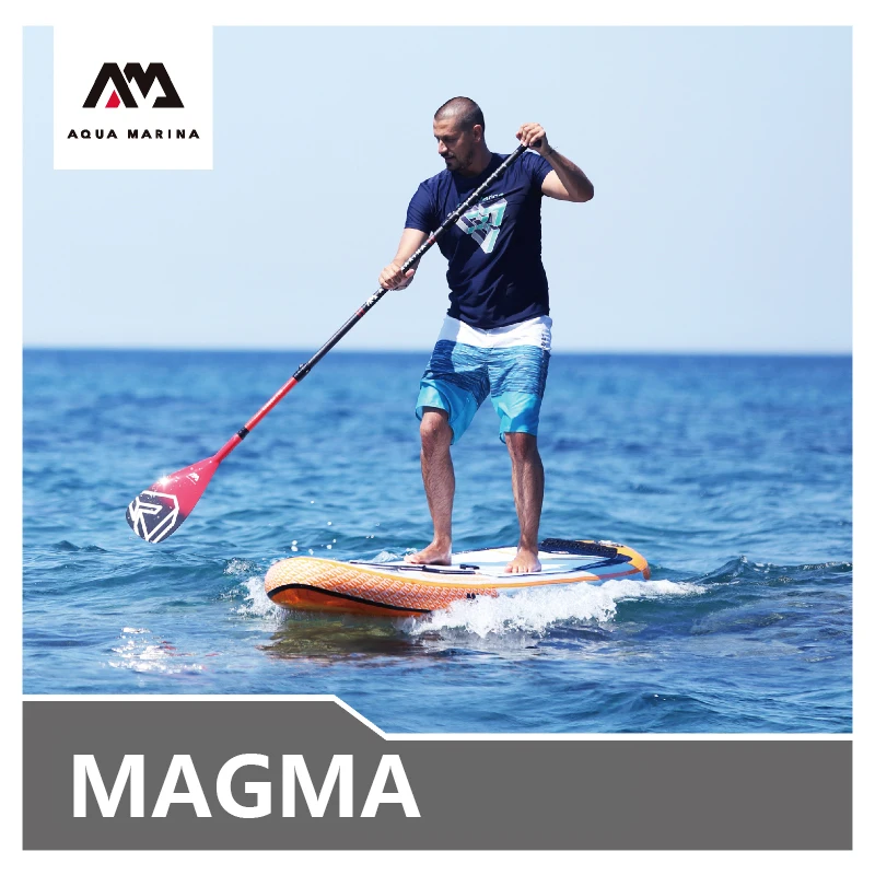 Надувная SUP доска Aqua marina Magma надувная для развлечений 330x81x15|Серфинг| |