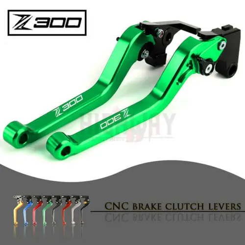 

Motorcycle Brake Handle Bar Lever CNC Aluminum Long Adjustable Brake Clutch Levers For KAWASAKI NINJA 300R Z300 250 2013-2018