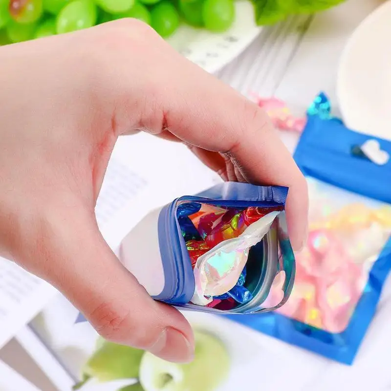 100 шт. полиэтиленовые пакеты для хранения ювелирных изделий | Дом и сад