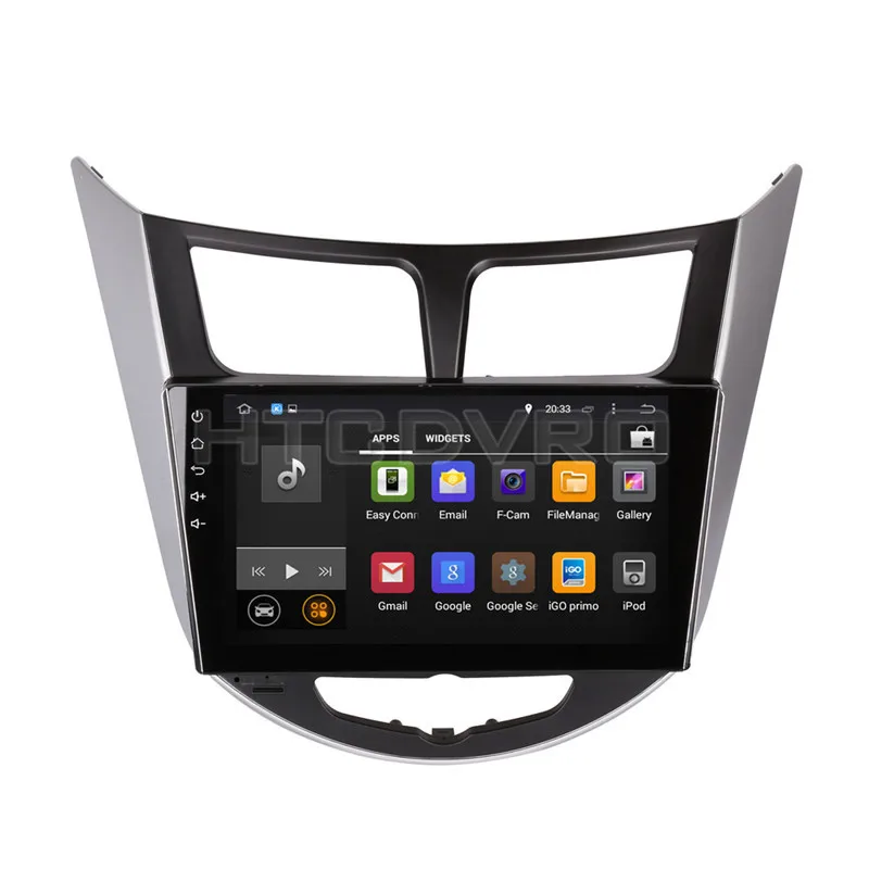 Автомобильный DVD-плеер YMODVHT 9 дюймов Восьмиядерный 4 Гб + 32 ГБ Android 0 для Hyundai