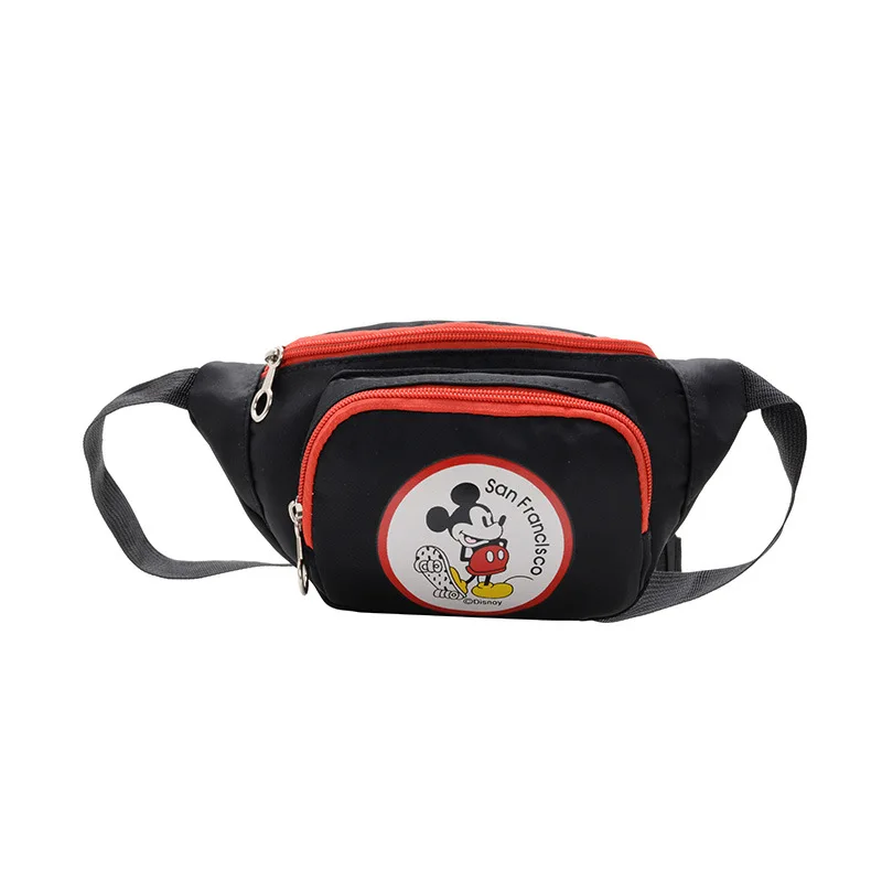Детская сумка через плечо Disney на для мальчиков новая поясная с Микки маленькой