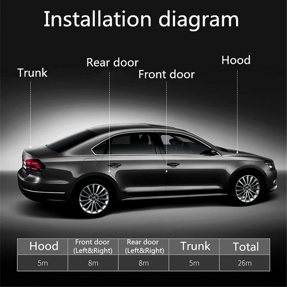 

5M L Shape Car Door Seal Strip Density Styling Moulding Hood Trunk Universal Rubber Strips Weatherstrip Trim Edge