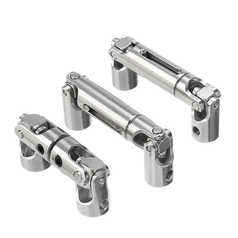 3 шт. обновленная часть металлический приводной вал Серебряный Для WPL B 36 16 6WD 1/16 RC