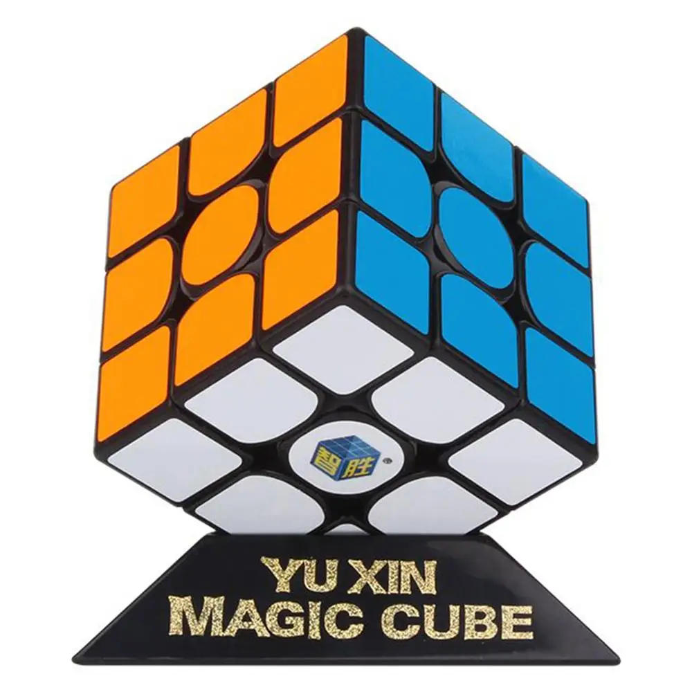 Yuxin маленькая Магия 3x3x3 магический куб скорость магический куб для сложных - Цвет: 12