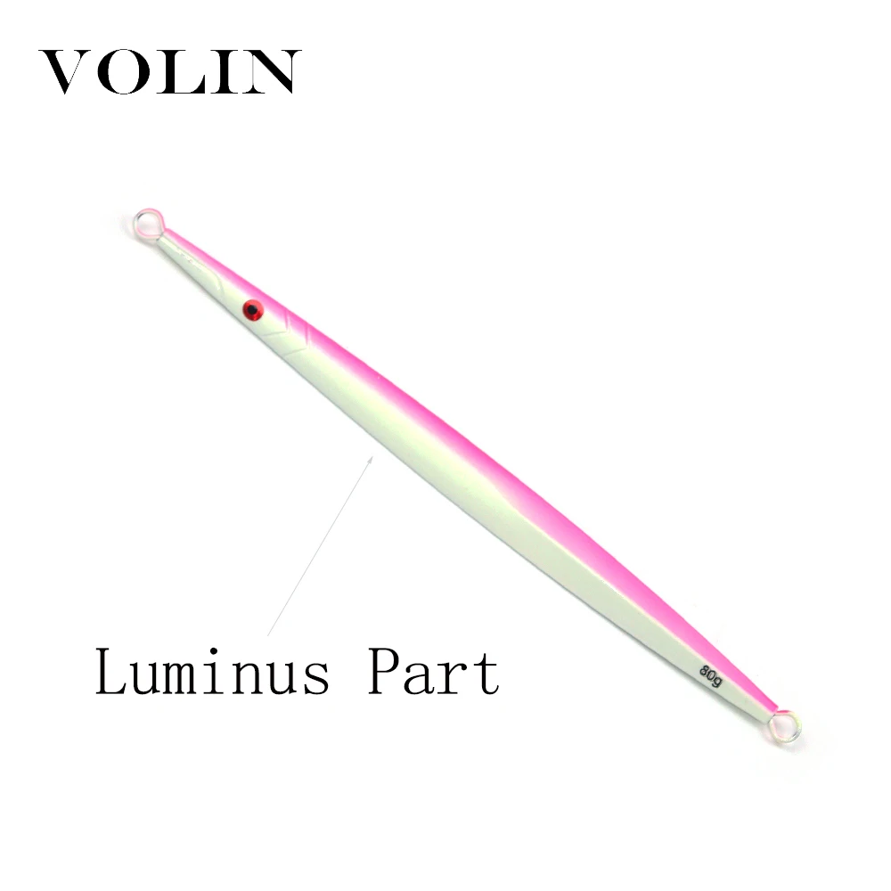 VOLIN 2020 новая тяжелая приманка медленная для ловли на крючок 60 г 80 морской рыбалки