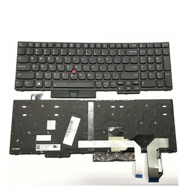 YALUZU новая английская американская клавиатура для ThinkPad E580 E585 E590 E595 L580 L590 T590 FRU 01YP560