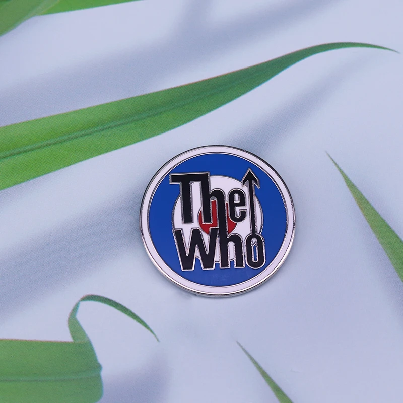 Рок-Группа The Who pin винтажная музыкальная коллекция веер искусство | Украшения и