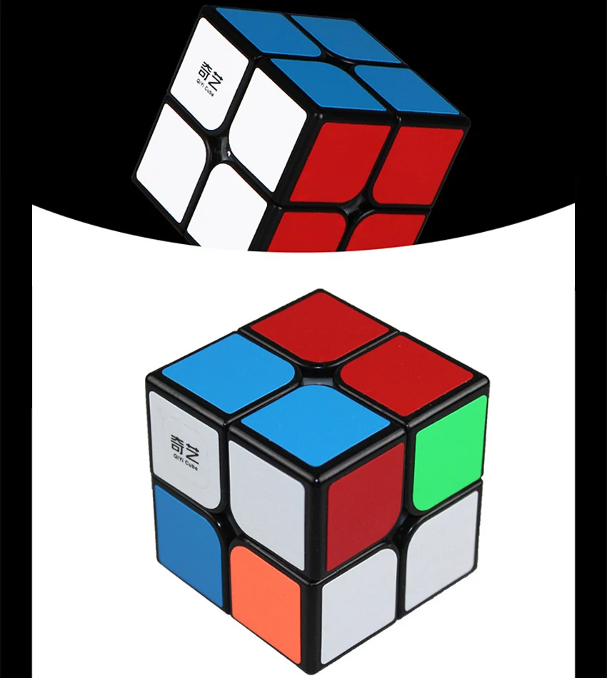 Кубик 2x2 3x3x3 4x4x4 6 сторон скоростной кубик Магический кубик cubo magico пластиковый обучающий пазл твист игра подарок игрушки для детей