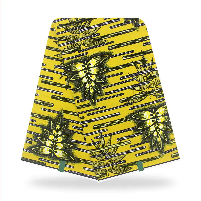 

100% cotton material beautiful design African Holland wax print fabric Ankara wax Ghana fabric 6 yards