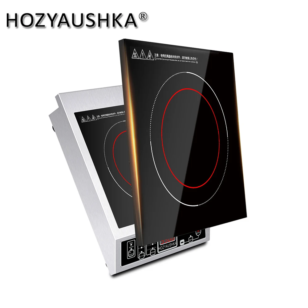 HOZYAUSHKA 3500W high-power single-head induction cooker button control maximum load-bearing 50KG | Бытовая техника