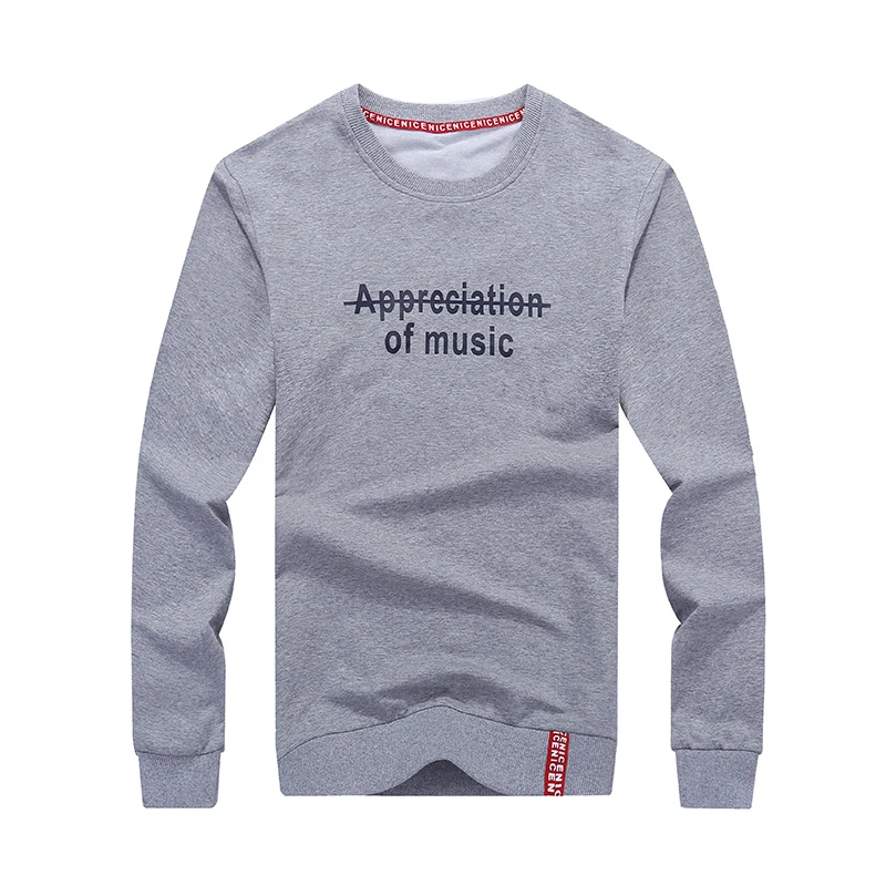 

ZNG 2018 Spring Autumn New Men Casual Hoodies Sweatshirt Solid Color Fleece Polyester Pullover Coat Warm Clothes M-4XL