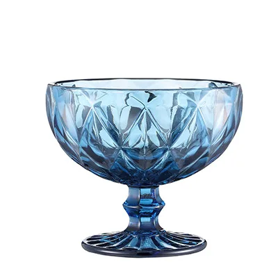 

Glass Ice Cream Bowl Dessert Bowl Creative Salad Bowl High nai xi bei sha bing wan Icecream Cup