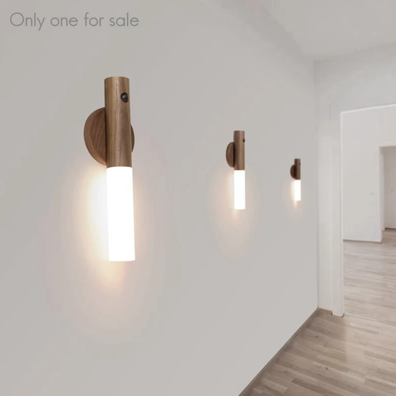 

LED Night Light Storage Base Integrated USB Charging Body Sense Cabinet Wardrobe Light Wall Lamp Table Lamp