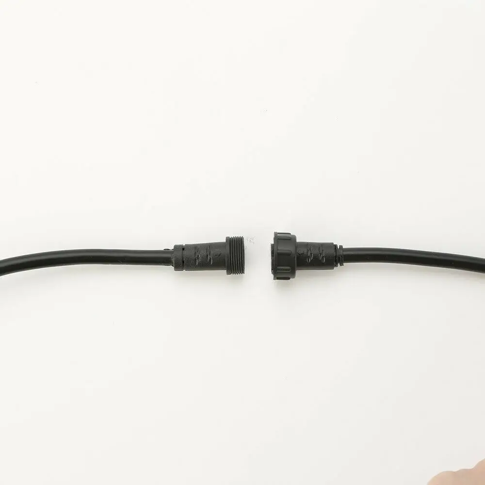 2 контактный IP67 Водонепроницаемый метровый Удлинительный кабель шнур питания